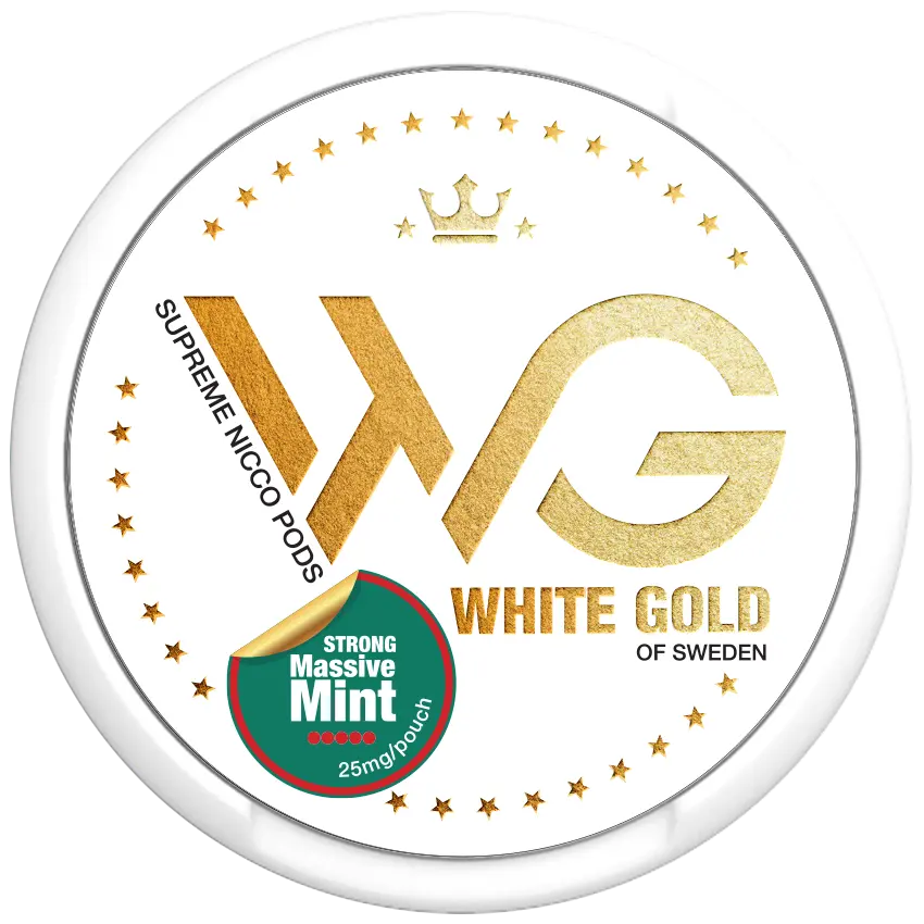 White Gold Massive Mint - Extra Strong